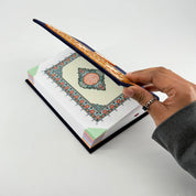Blue Islamic Quran Gift Box with Traditional Chechia