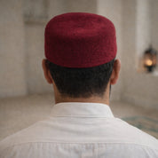 Islamic Quran Gift Box with Velvet Cover, Amber Bookmark & Traditional Chechia