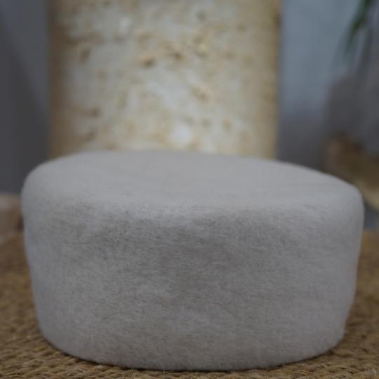 Chechia, African hat,Tunisian Chachia, White Tunisian Woolen Chechia handmade