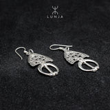 Fibule Silver Earrings