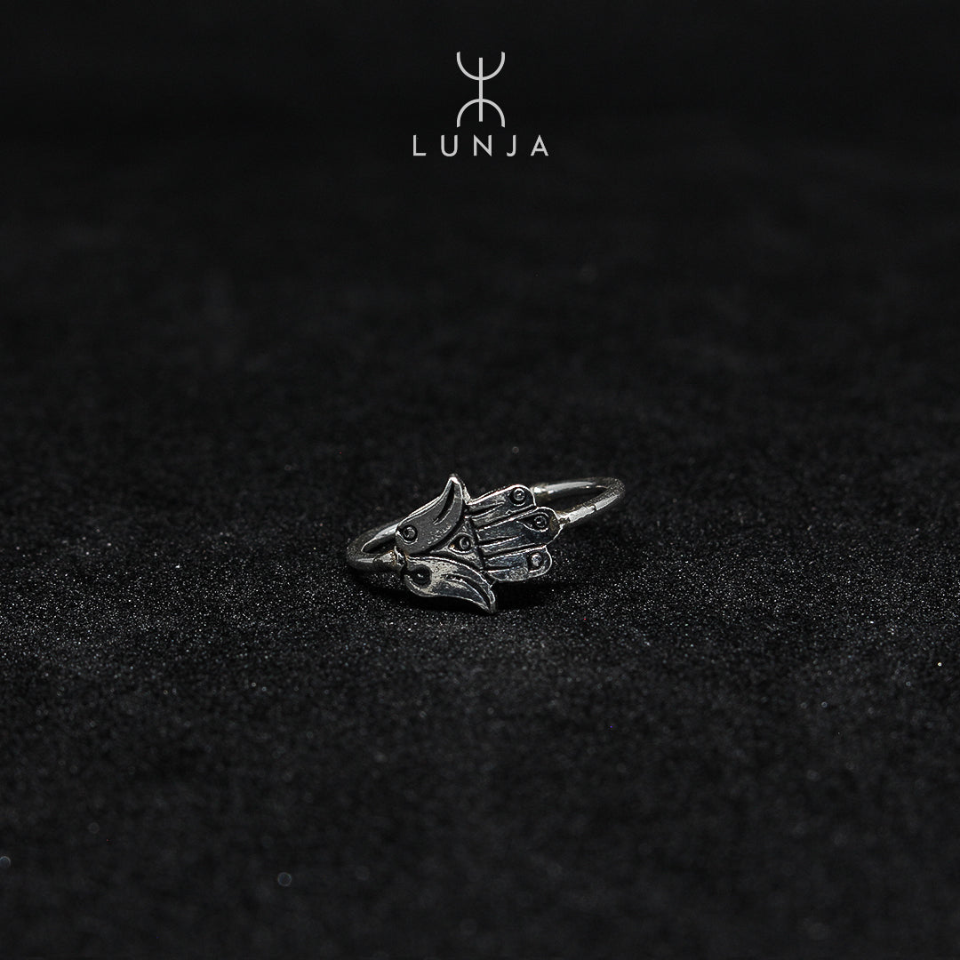 Khomsa Silver Ring, bague en argent pour femme