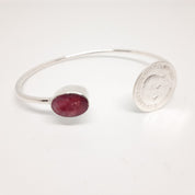 Woman Bracelet Lira And Ruby Root