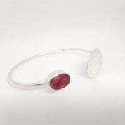 Woman Bracelet Lira And Ruby Root