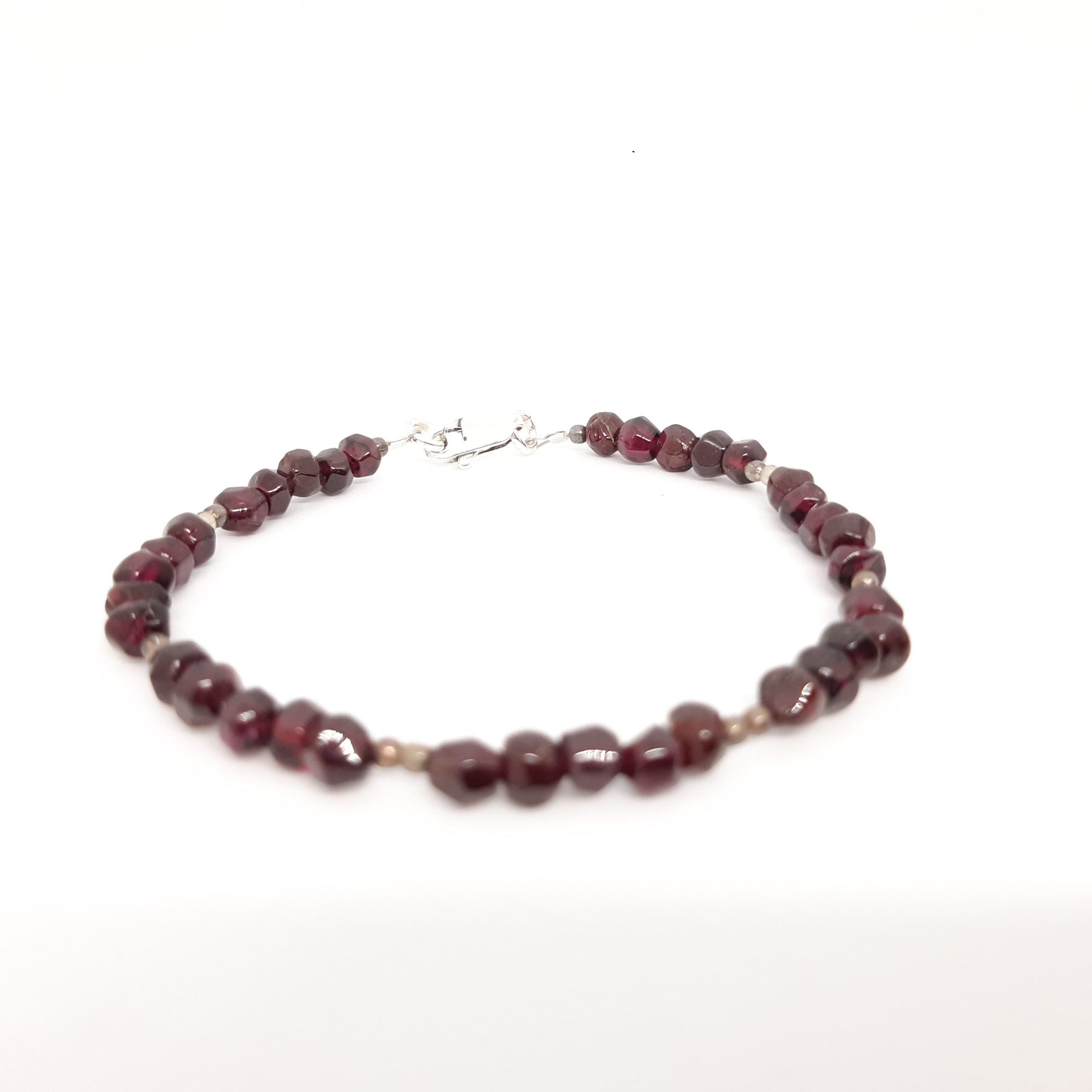 Bracelet Femme Grenat, bracelet pierre grenat pour femme