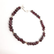 Bracelet Femme Grenat, bracelet pierre grenat pour femme