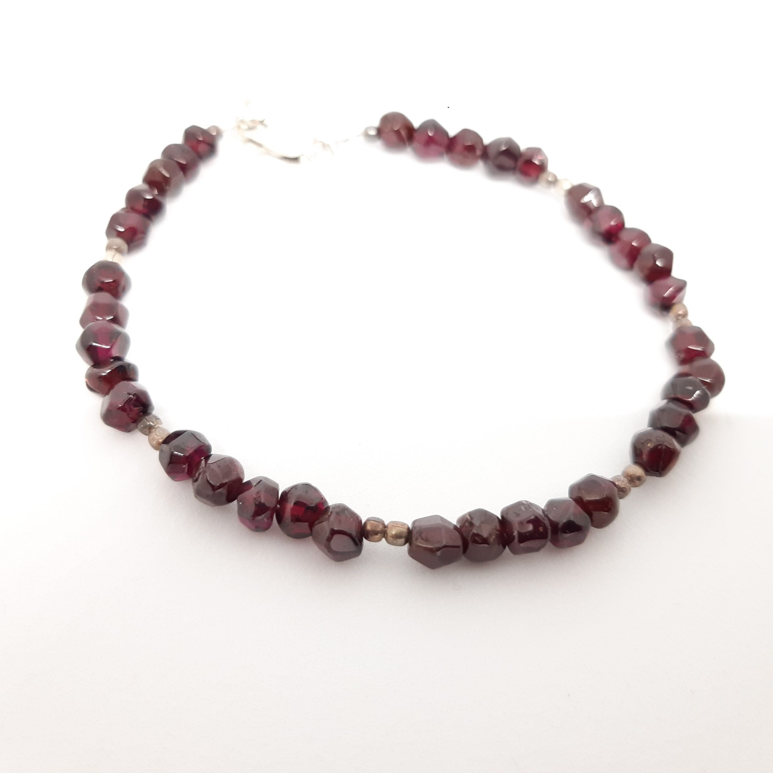 Bracelet Femme Grenat, bracelet pierre grenat pour femme