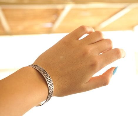 Bracelet touareg argent, bracelet berbère argent pour femme