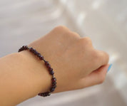 Bracelet Femme Grenat, bracelet pierre grenat pour femme