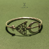 Bracelet Femme Fibule Argent