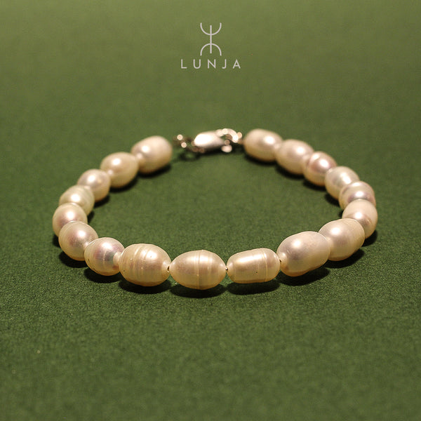 Freshwater Cultured Pearl Bracelet, authentic pearl bracelet
