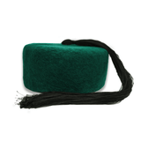 Chechia, chapeau africain, Chachia tunisienne, Chechia en laine tunisienne avec pompon